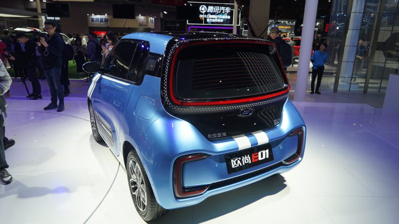全新纯电动微型车 长安欧尚e01正式亮相