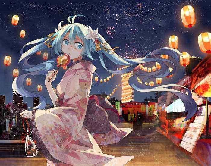 7张吃东西的初音,表情清纯可爱,网友:我有一个大胆的想法