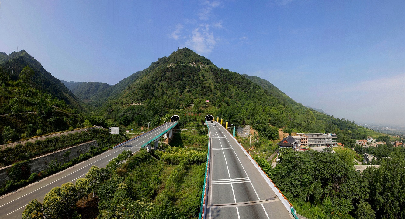 终南山|公路隧道|世界_新浪新闻