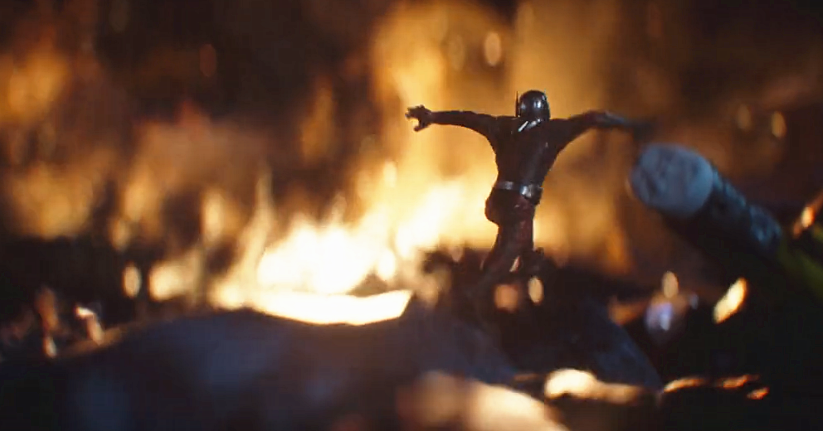 复联4全新预告上线,雷神新武器依旧霸气,美队