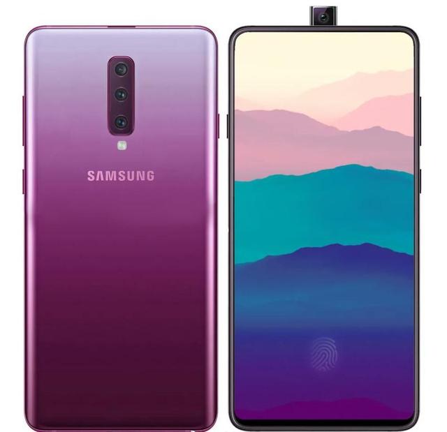 三星a90采用屏幕指纹升降前摄设计国产手机再次引领潮流