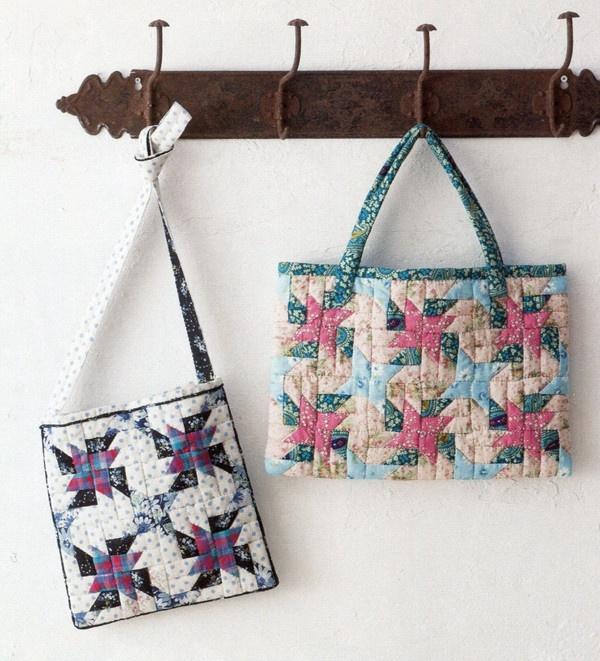 手工拼布:碎布头,花布头,拼在一起就成了美丽的布艺小物