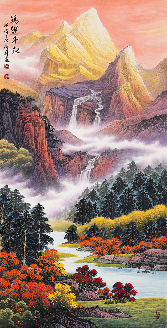 一进门玄关如何装饰 完美打造只需这五款|玄关|装饰画|山水画_新浪