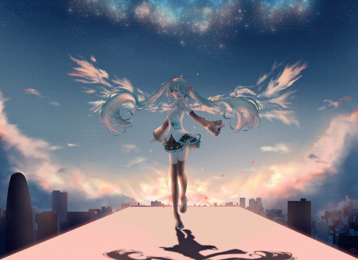 看看官方及网友的祝贺|初音未来|发音|动画_新浪新闻