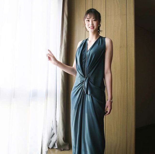 惠若琪一身亮片裙美得惊艳,192cm身高再加高跟鞋气场开挂!