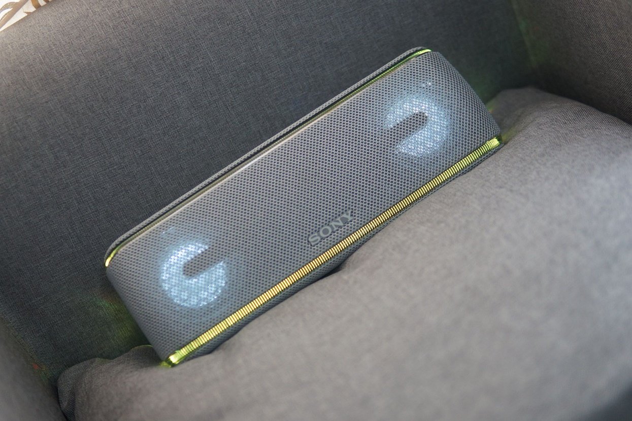 能拍鼓的蓝牙音箱见过没?派对神器索尼srs-xb41体验