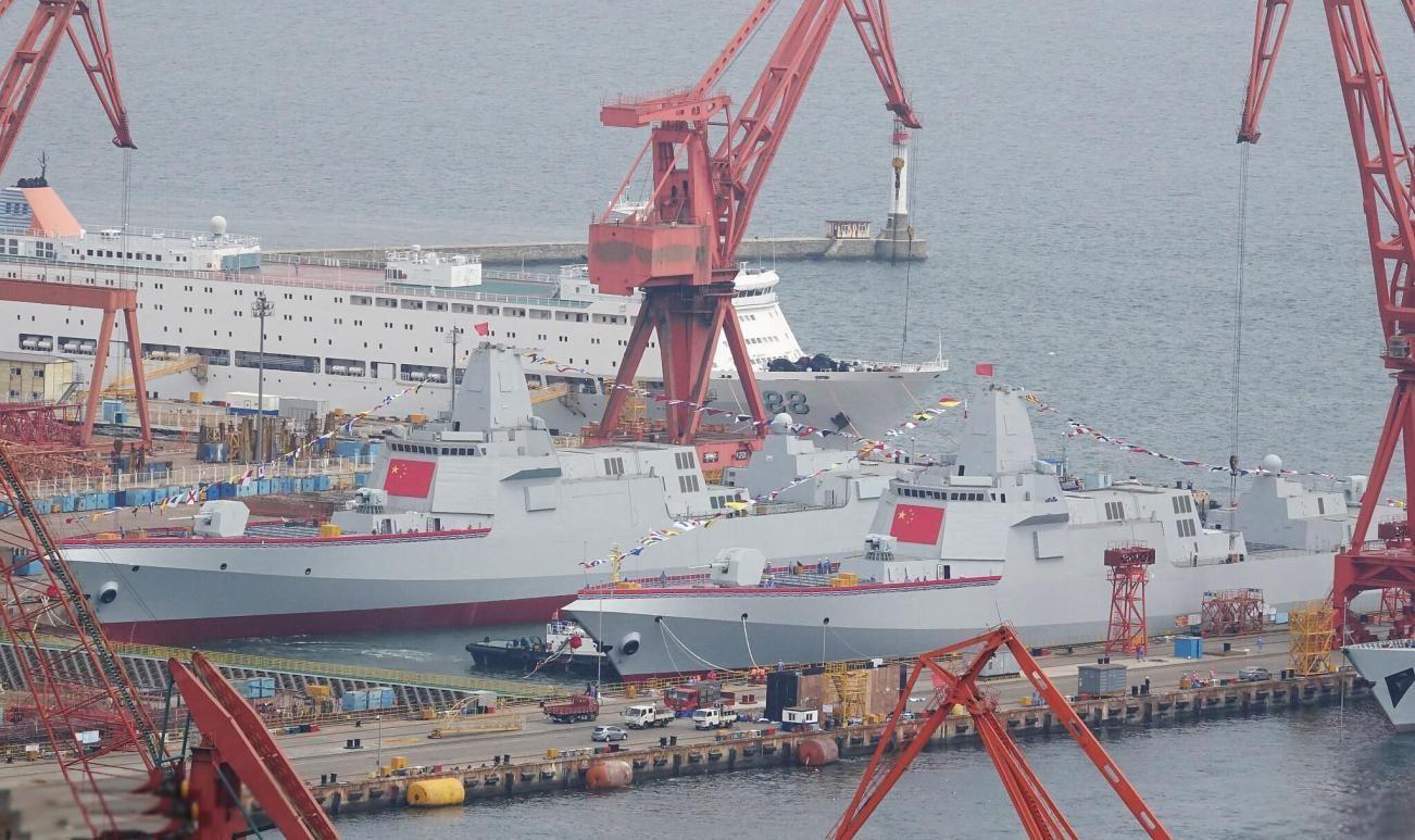 时隔4个月,055大驱再次海试,局座:中国这一步跨越太大了|航母|中国