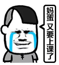 妈蛋,又要上课了
