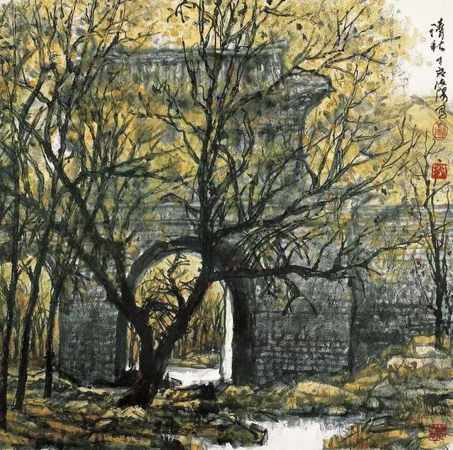 水秀山明:刘汝阳山水作品欣赏