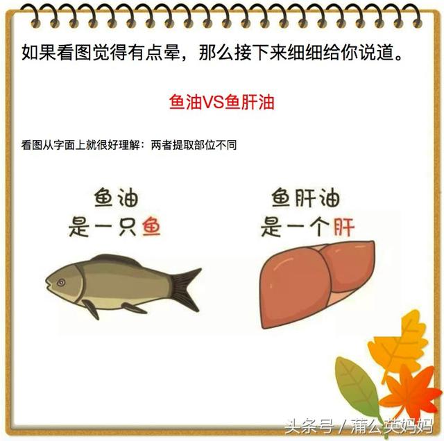 教妈妈们怎么分清鱼油鱼肝油维生素ad维生素d和维生素d3