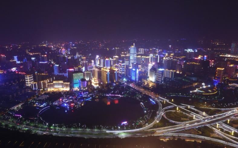 广西城市卫星夜景图,最亮的是南宁,第二柳州,看看你家乡怎么样|夜景|