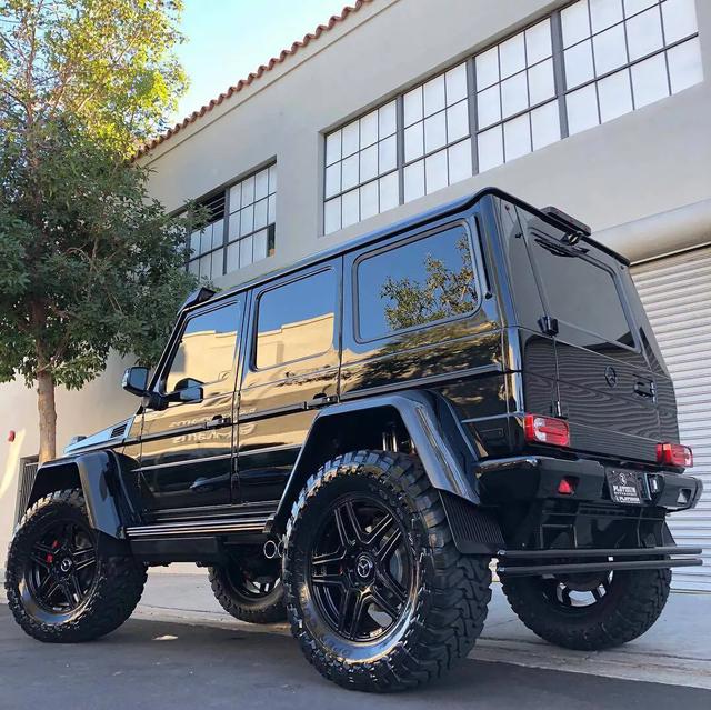 实拍奔驰g5004x405这车你出生有那就稳有了反之她们有