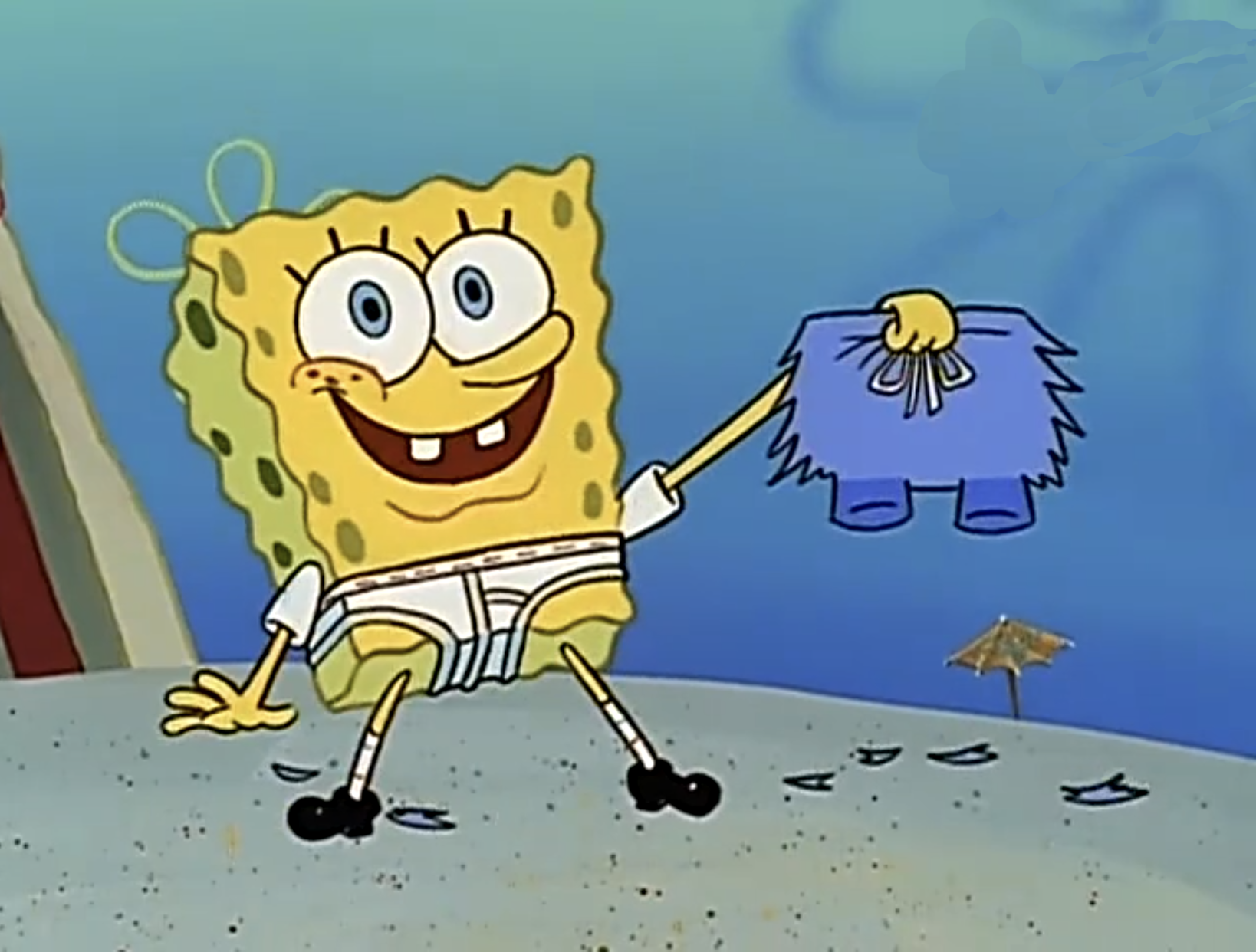 海绵宝宝为交朋友脱裤子别嘲笑这样的事情小时候你也做过