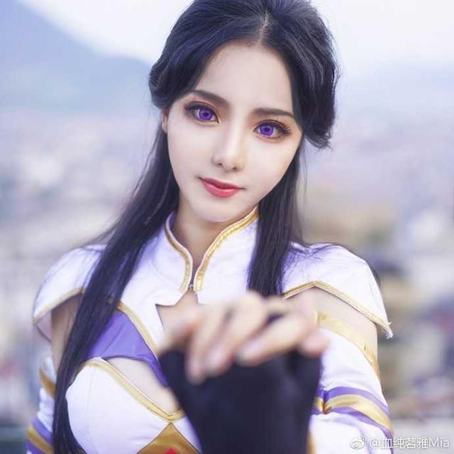 王者荣耀最美露娜：cos照美艳,就像是从画里走出来一样!|露娜|王者荣耀|大崎_新浪新闻