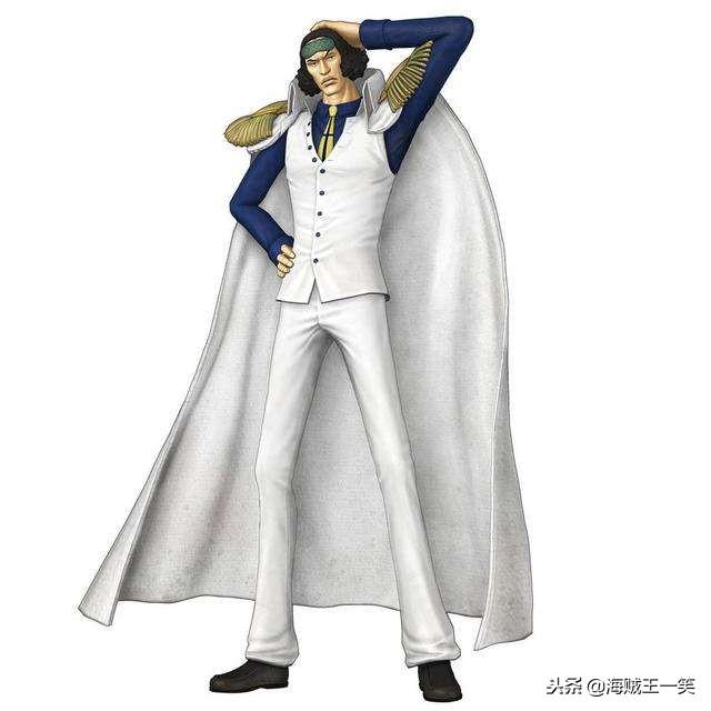 海贼王:能冰冻整个大陆的海军大将强者青雉(库赞)附招式