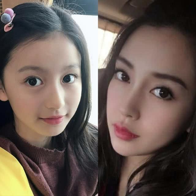 9岁小仙女裴佳欣撞脸杨颖,被她的甜美可爱征服了,王