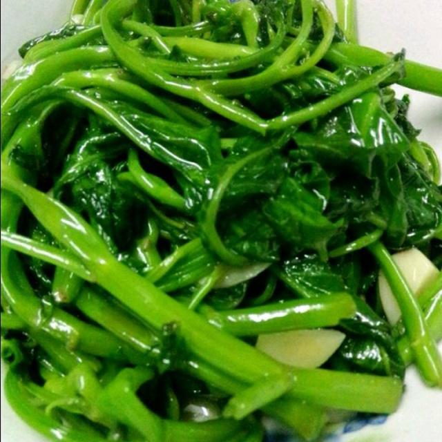洗空心菜的时候在水里加点它,煮出来的颜色不仅好看,味道还很美