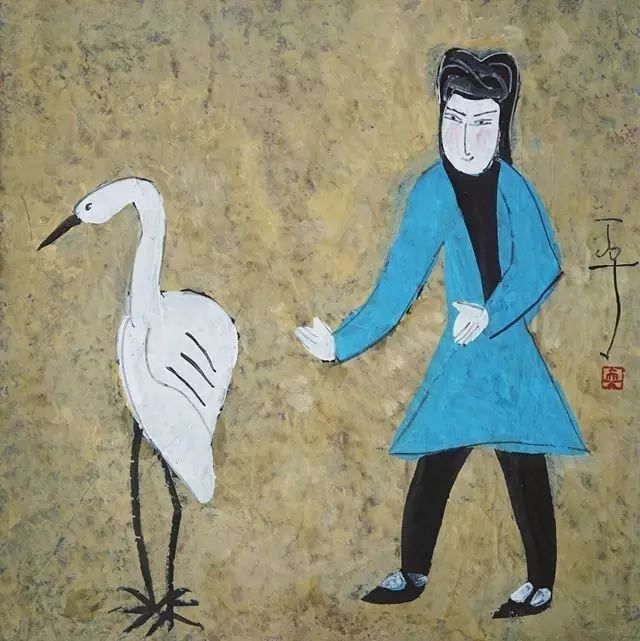 丁立人:画不来画的人才真会画画,才能画出好画|财富|江河|土壤_新浪新