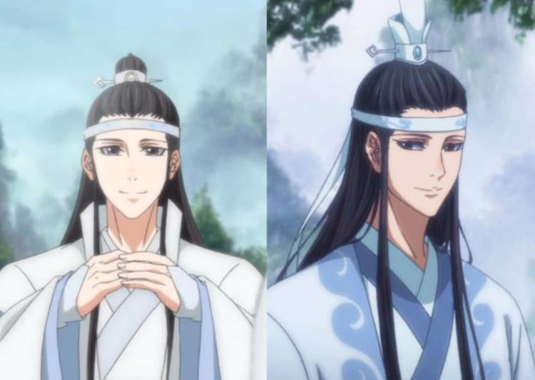 而蓝忘机在13年之前是一个俊俏清秀的小哥哥,不过