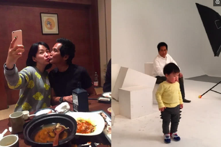 齐秦和老婆亲嘴玩自拍儿子呆萌女儿清纯网友心疼王祖贤