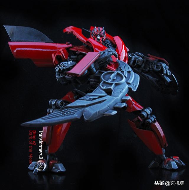 变形金刚大电影月黑之时博派汽车人披风战士迪诺