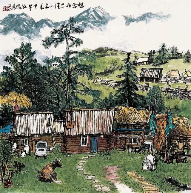 水秀山明:刘汝阳山水作品欣赏