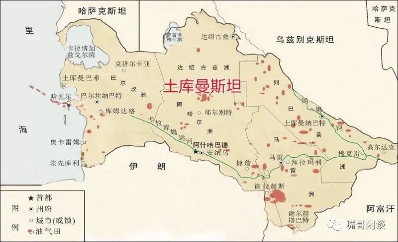 土库曼斯坦简介:面积:49.12万平方公里人口:683.