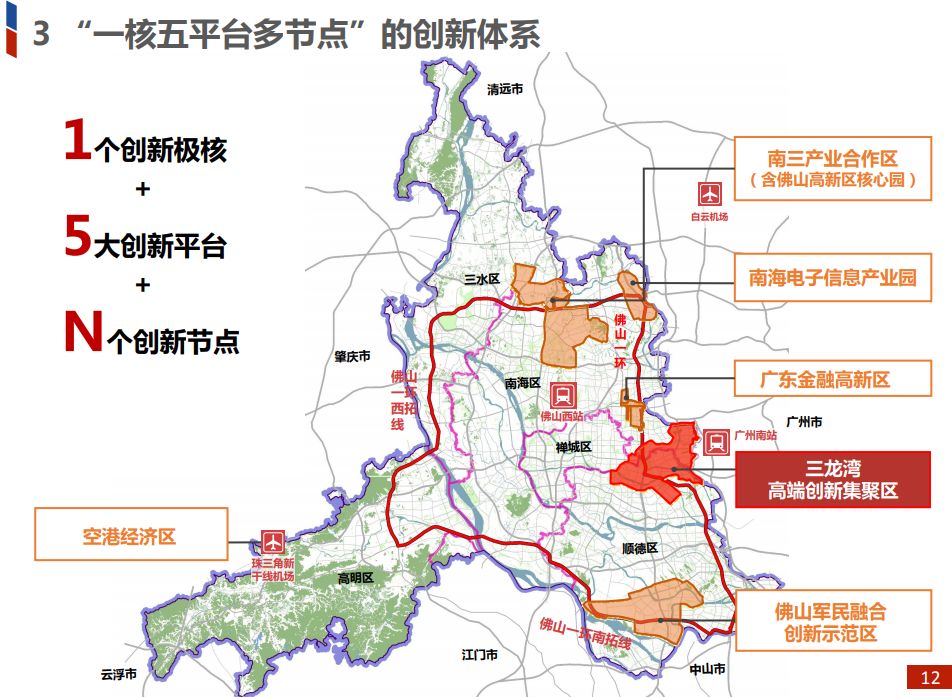 最新!三龙湾启动区范围公布!涉及产业,交通枢纽,生态公园