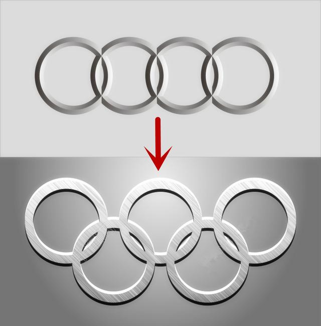 1:奥迪变奥运四环变五环,揭秘大秘境不掉特质装真相