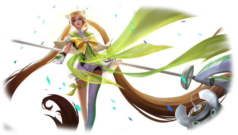 王者荣耀:爱是一道光,绿到你发慌,大乔守护之力,孙策怕不怕?