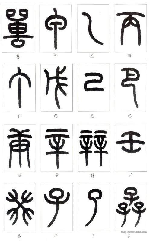 附录三 从网络下载的篆真对照图片附录二 篆字部首试读表附录一 篆真