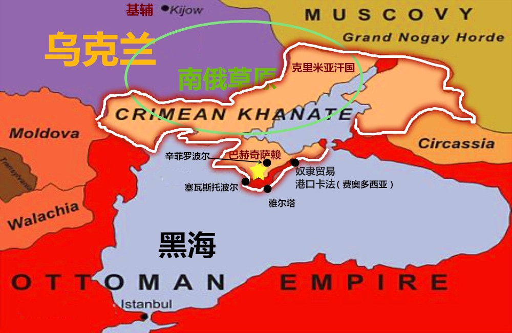 克里米亚地图 位置图片