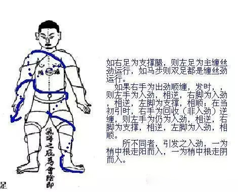 丹田内转陈式太极拳奇妙的内劲——丹田内转,也体现了"处处螺旋"的