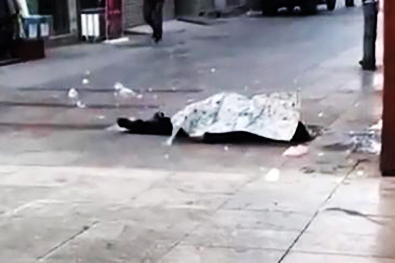 一女子在步行街意外身亡,疑被冰锥砸中,网友:珍惜每一天!