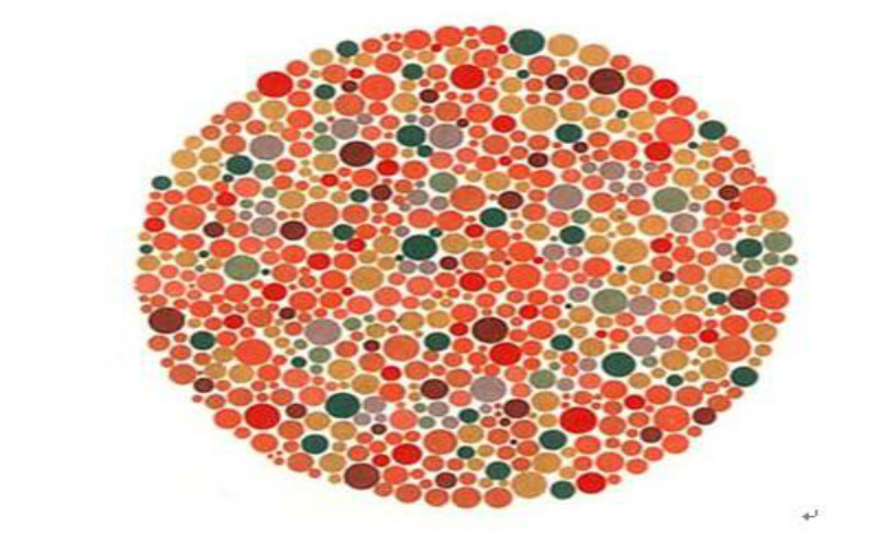 驾照色盲测试图若第一张图片都读不出来你可能辨别不了红绿灯