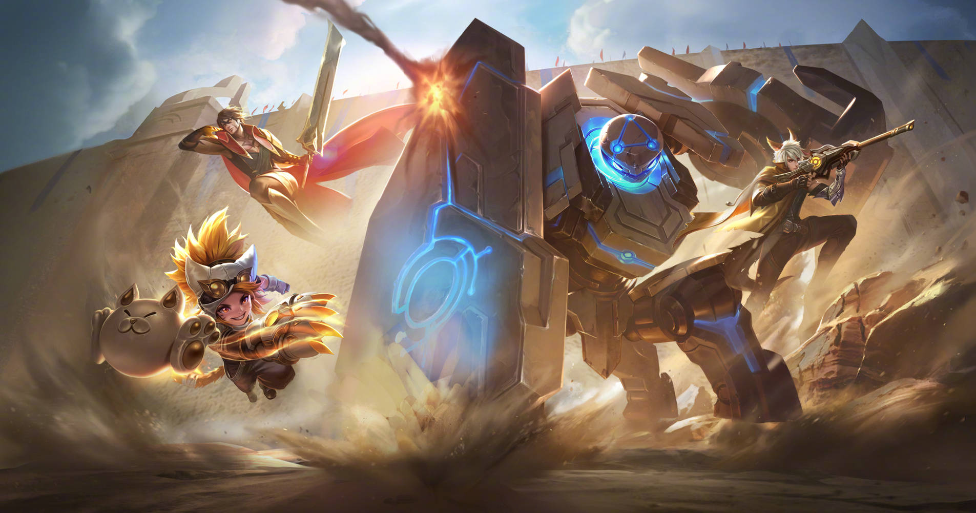 王者荣耀李信下周四上线恶魔造型的伴生皮肤很酷炫