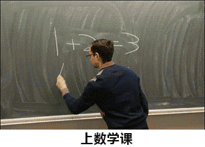 搞笑gif图:拿到考卷发现考得还不错的表情