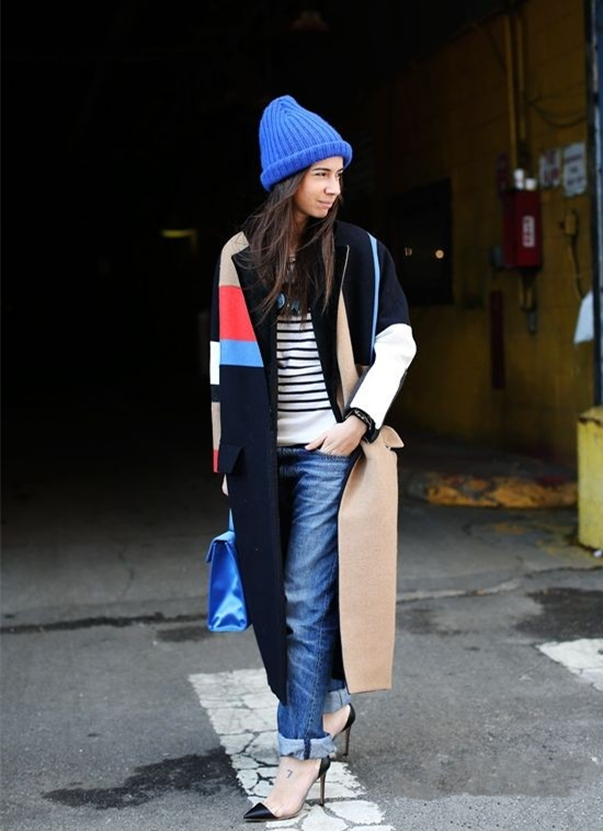 针织帽怎么戴才好看?学会这6款搭配,还可以轻松凹造型