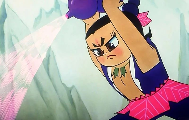 葫芦娃5个版本的七娃成人版的很帅气3d版的能笑喷你