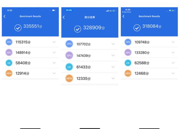 iphone xr性能实测:跑分略输给xs与xsmax