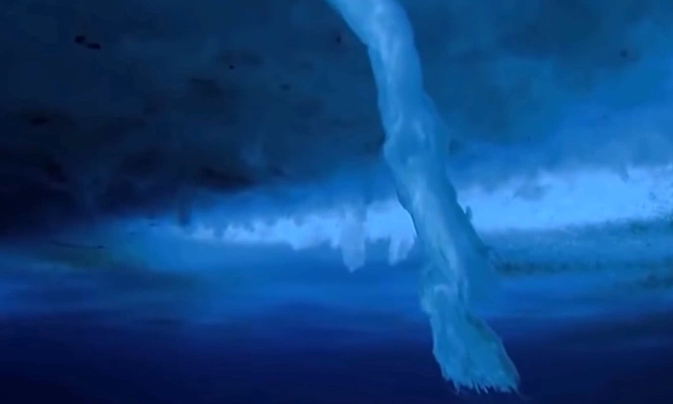 南极死亡冰柱形成速度极快所到之处生物都被冻死