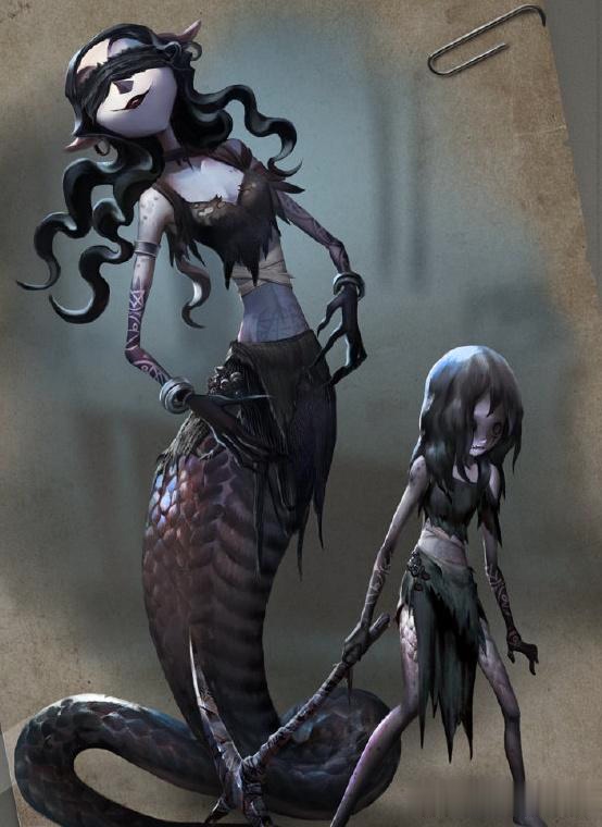 第五人格:女巫将开启全新"仆从流"玩法,金色皮肤就是美杜莎?