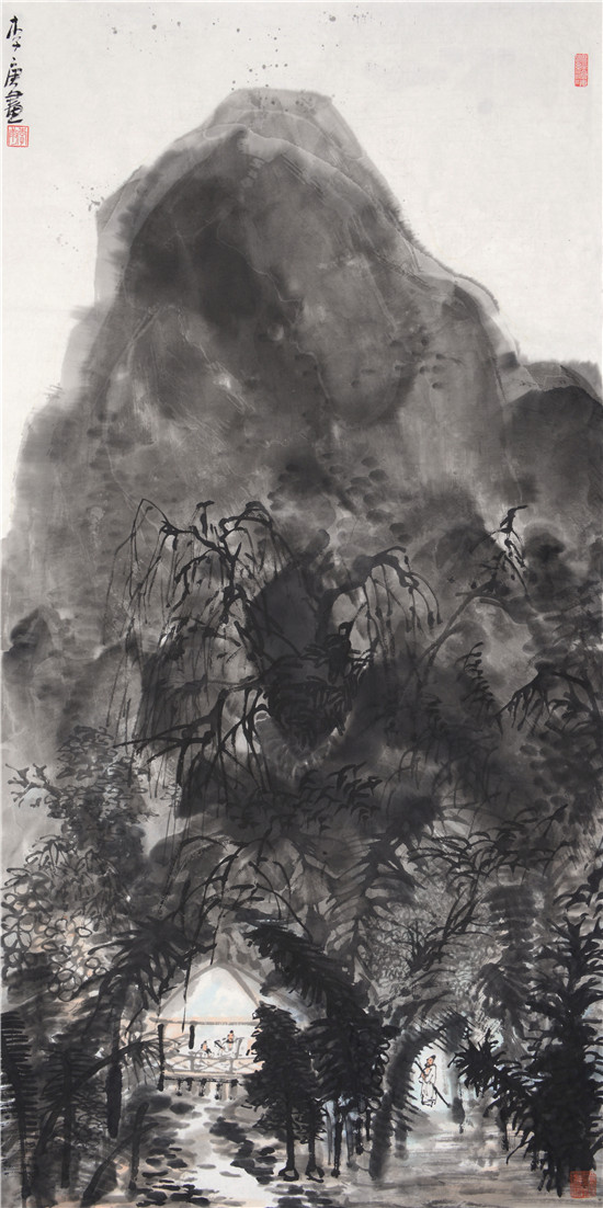 《大地之歌》李庚教授作品观摩展