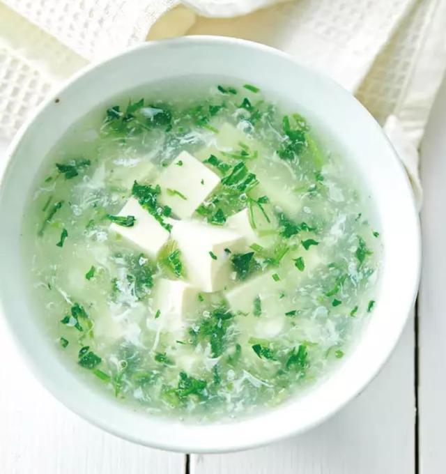 荠菜豆腐羹
