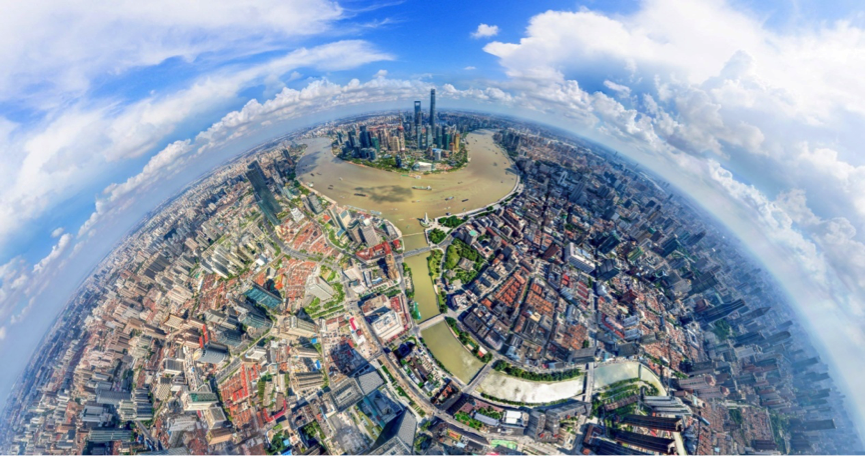 世博滨江会客厅启用浦东滨江vr全景旅游地图发布