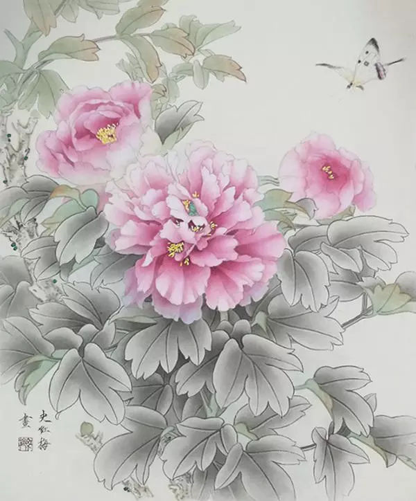 花语印象——史红梅国画展将于保定翰香斋画廊举办