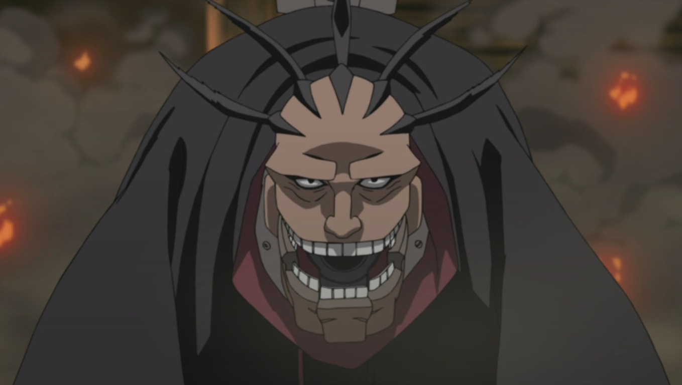 火影忍者:武器藏在体内的5个人,三个让人恶心,两个是傀儡人!