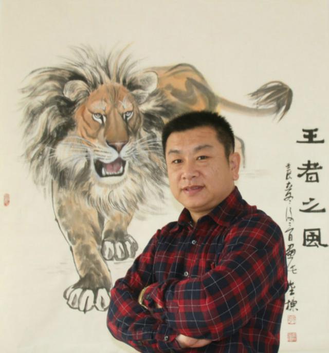 中国实力派画家郭金栋老师莅一行临比高集团考察学习!