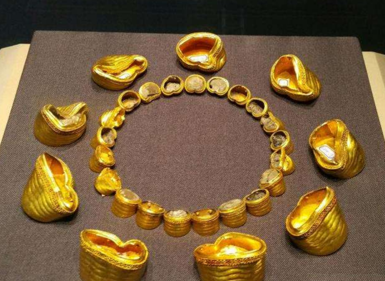 中国的地下大款,拥有"宝藏"无数,海昏侯墓葬出土黄金100公斤