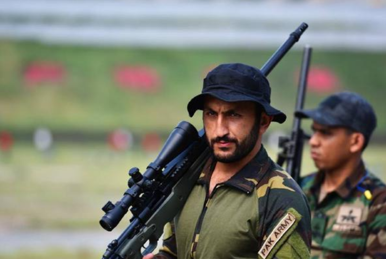 巴铁狙击手有多强?边境展开30分钟对决:印度被迫拿出巴雷特